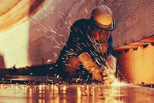 Exklusive Sicherheitskleidung für die Industrie gefertigt.