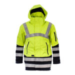 SP Energy Wetterschutzparka warngelb marine mit Kapuze