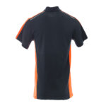 Artikel 1365 Polo Shirt orange schwarz M rs final 5330