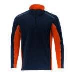 Artikel 1366 Sweatshirt marine orange L vs 5350
