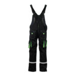 Hosen 17 Schutzkleidung, ABR, Artikel 1313 Heavy Metal HD Latzhose schwarz grün