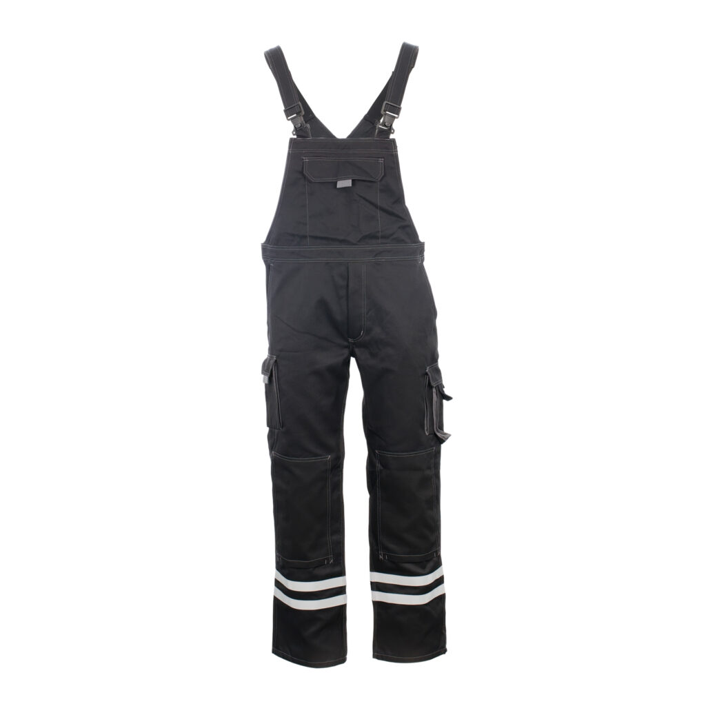 Hosen 15 Schutzkleidung, ABR Artikel 1502 Heavy Metal HD Latzhose schwarz grau