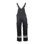 Hosen 13 Schutzkleidung, ABR Artikel 1502 Heavy Metal HD Latzhose schwarz grau